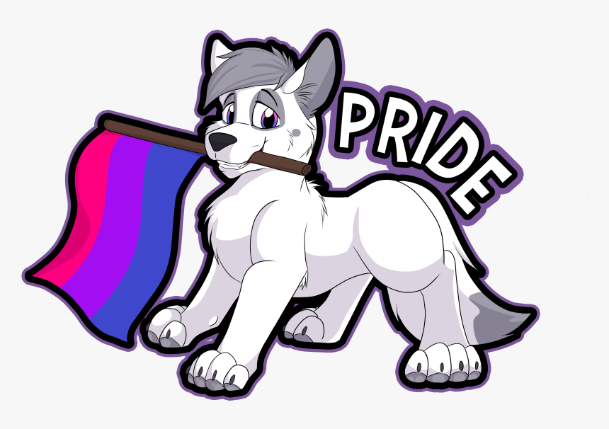 Clip Art Bulldog Pride Clipart - Bi Furry Pride, HD Png Download