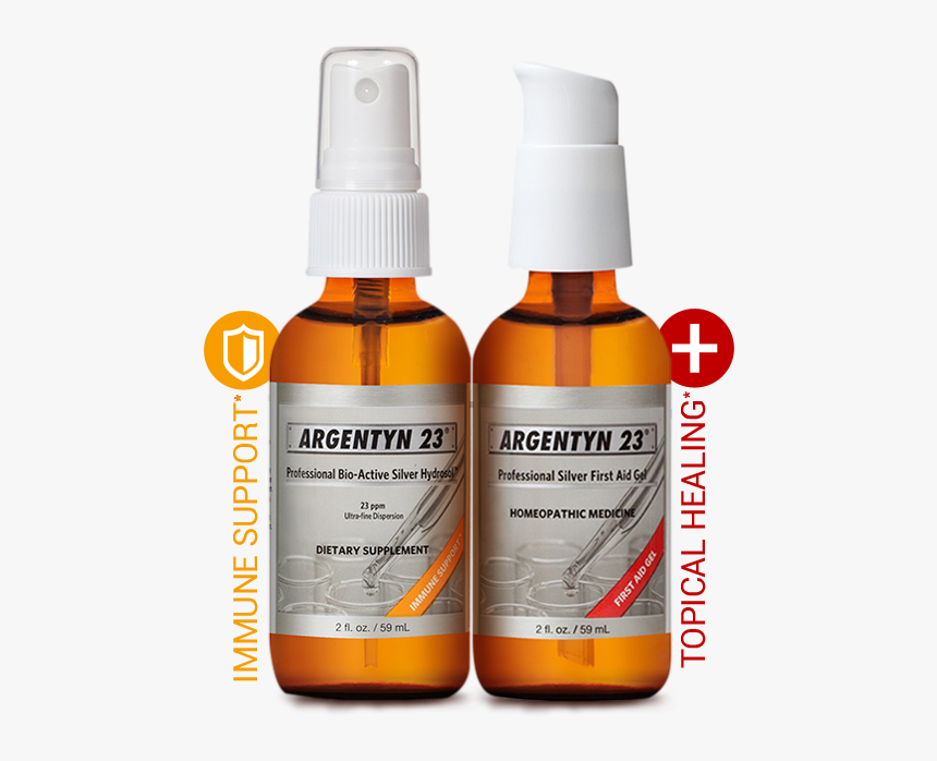 Bottles Of Argentyn 23 Products - Cosmetics, HD Png Download