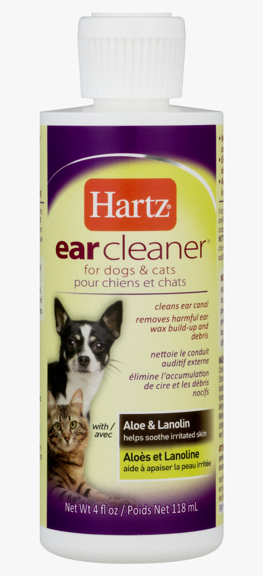 Hartz Ear Cleaner For Dogs And Cats, HD Png Download