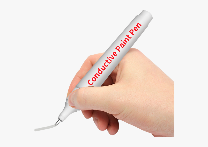 Conductive Paint Pen,conductive Ink Pen,conductive - Conductive Wire Glue, HD Png Download