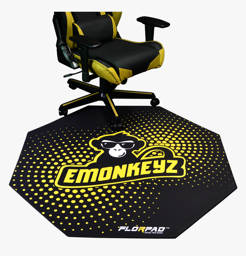 Florpad Gaming Office Chair Mat Protects All Floors - Tapete Para Cadeira Gamer, HD Png Download
