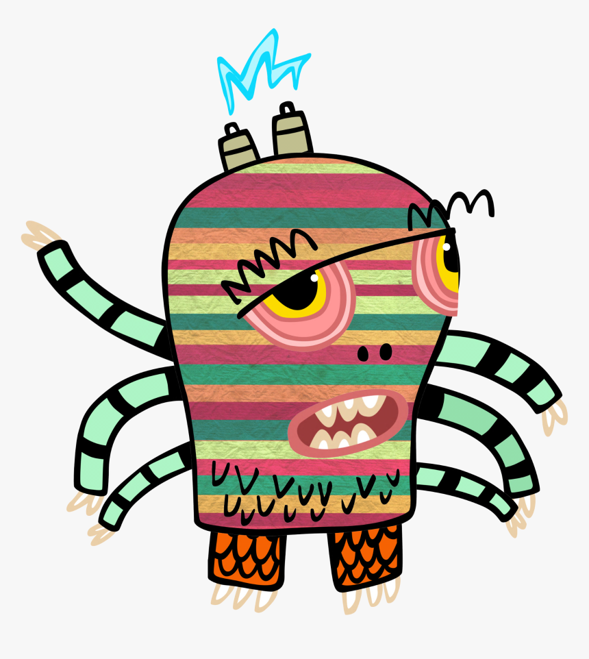 Transparent Background Monster Cartoon Png, Png Download