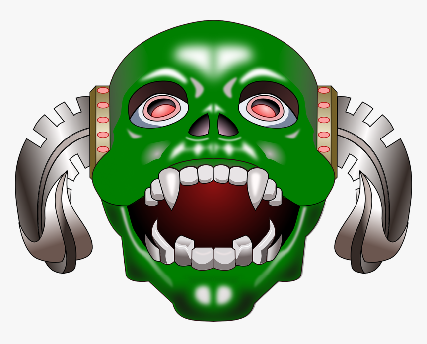 Monster Mask Alien Free Photo - Inkscape Art, HD Png Download