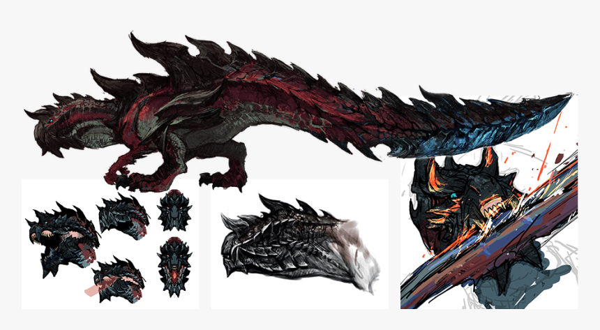 [fluff] Given How It Was Depicted, Glavenus Shouldn - Monster Hunter Glavenus Tail, HD Png Download