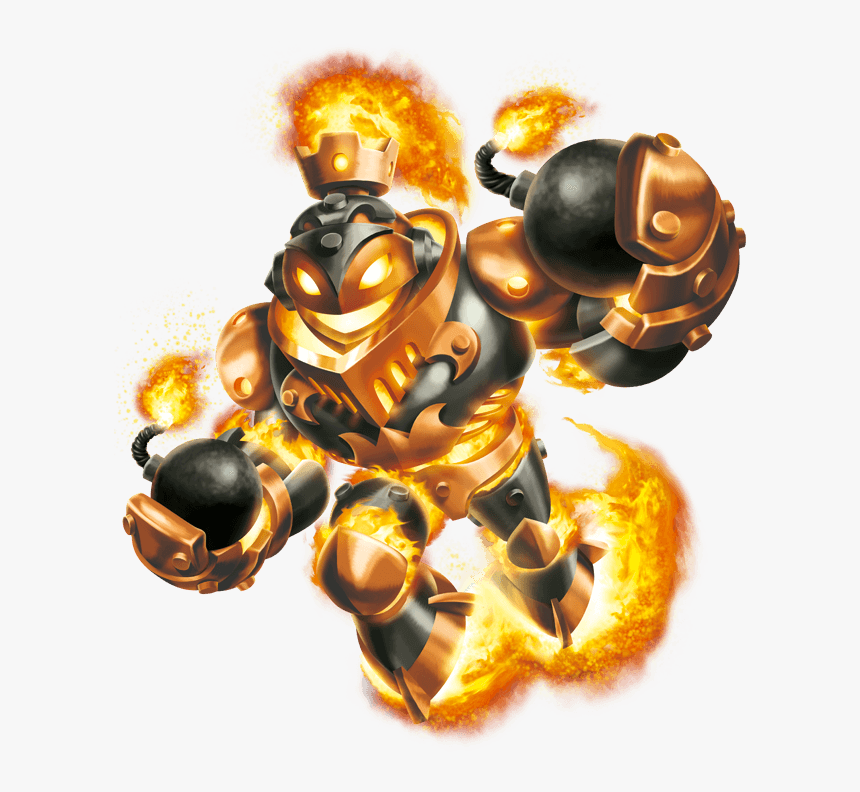 Transparent Fire Blast Png - Skylanders Swap Force Blast Zone, Png Download