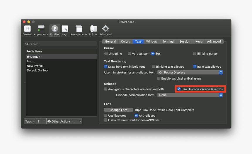 Enter Image Description Here - Iterm2, HD Png Download
