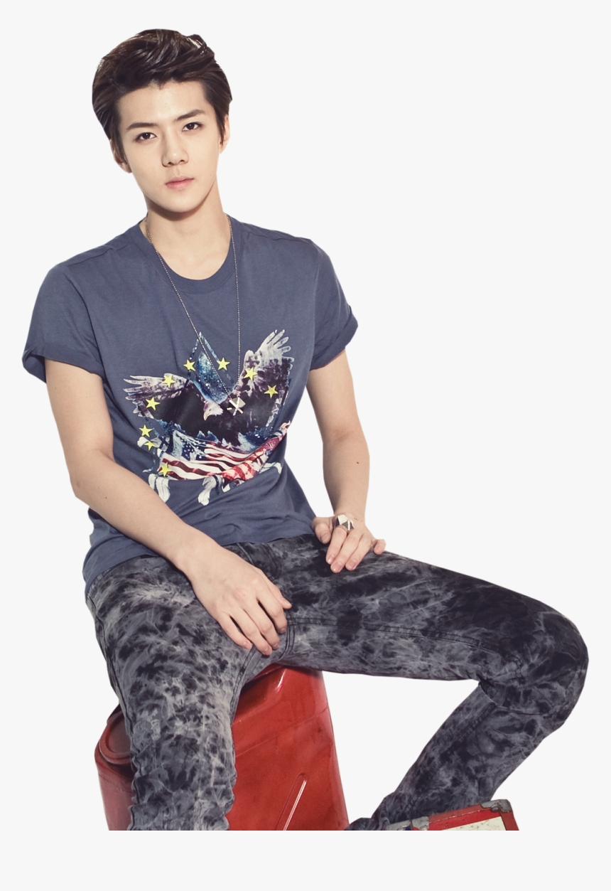 Transparent Exo Sehun Png - Sehun Png Growl, Png Download