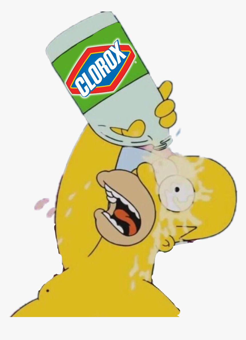 #homer #homero #thesimpsons #lossimpsons #simpson #clorox - Clorox, HD Png Download