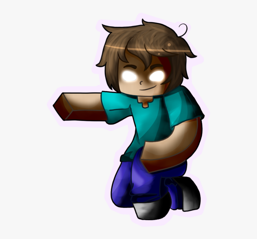 Brasil Sticker By Luan - Herobrine Fan Art Png, Transparent Png