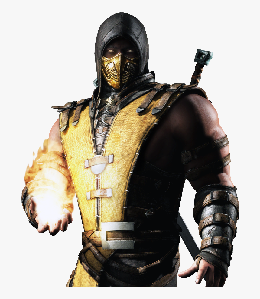 Transparent Mortal Kombat X Logo Png - Mortal Kombat Scorpion Render, Png Download