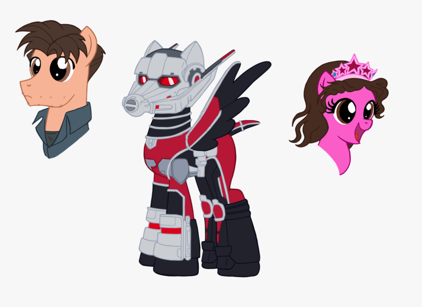 #1579609 - Antman, Artist - Edcom02, Artist - Jmkplover, - Ant Man Marvel En Pony, HD Png Download