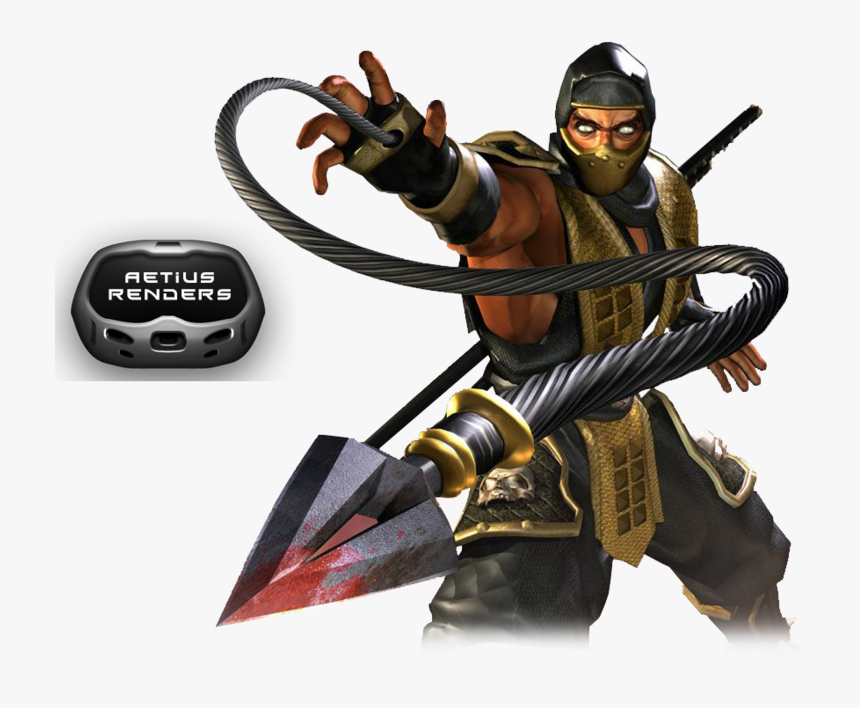 Mortal Kombat Scorpion Clipar - Mortal Kombat Scorpion Png, Transparent Png