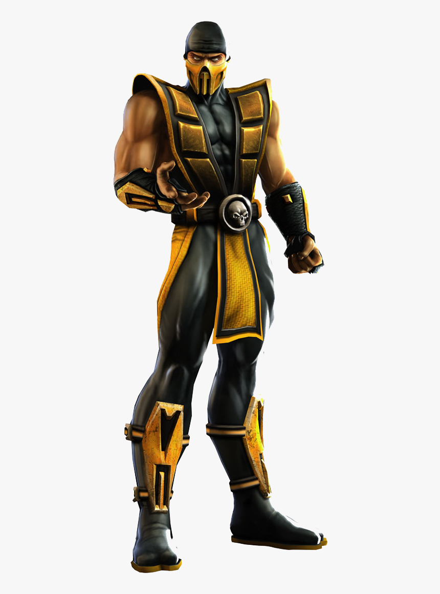 Scorpion Mortal Kombat Characters, HD Png Download