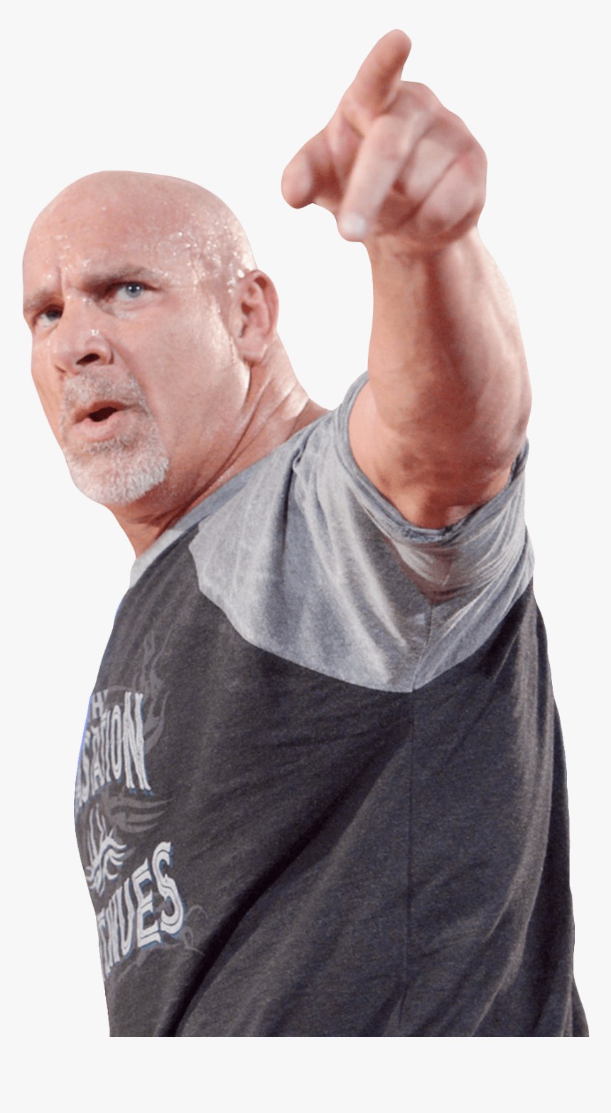 Bill Goldberg Pointing Up - Wwe Raw 2018 Goldberg, HD Png Download