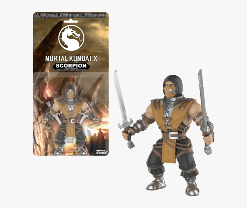 Funko Action Figure Mortal Kombat - Funko Mortal Kombat Action Figures, HD Png Download
