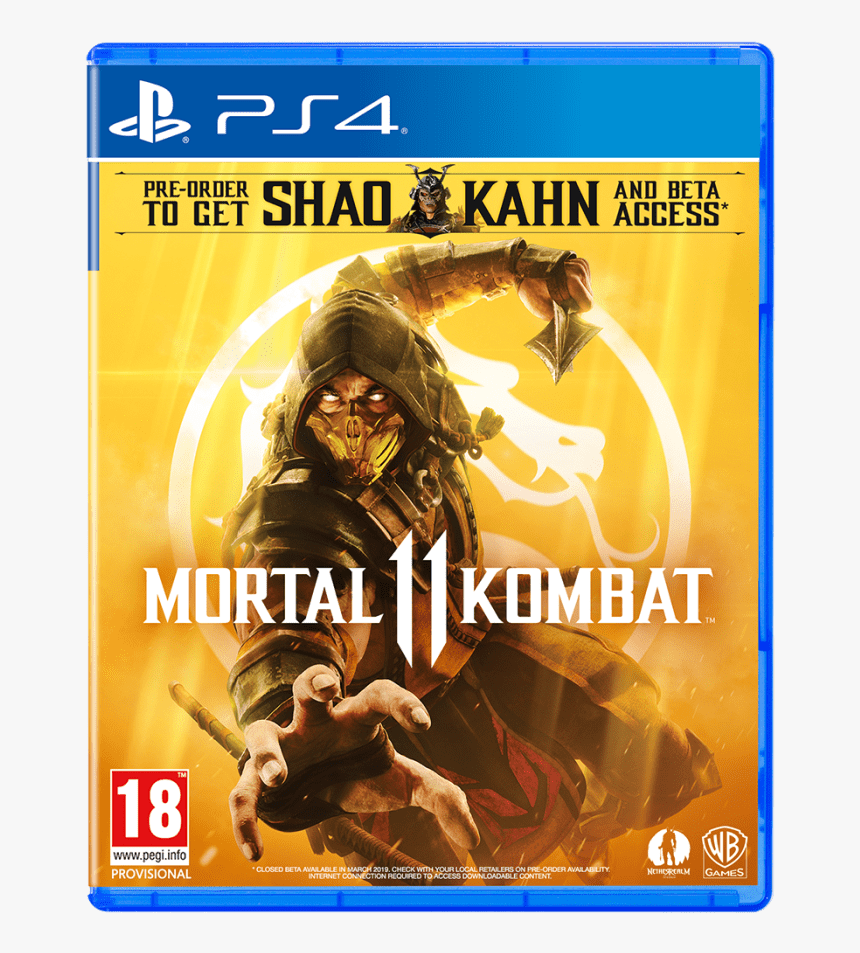 739545 Ps4 A - Mortal Kombat 11 Ps4, HD Png Download