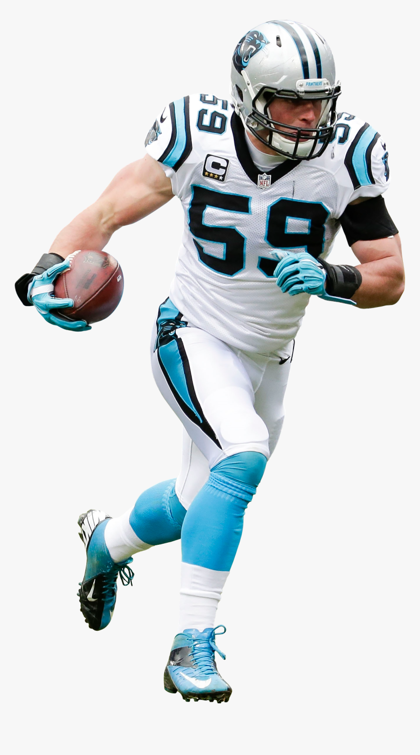 Transparent Matt Ryan Png - Luke Kuechly Cut Out, Png Download