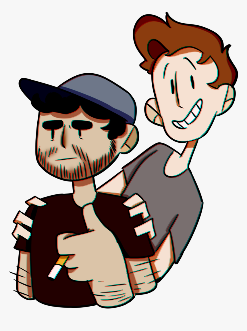 Ayeee I Finally Got To Draw Ryan And Matt - Matt And Ryan Supermega Art, HD Png Download