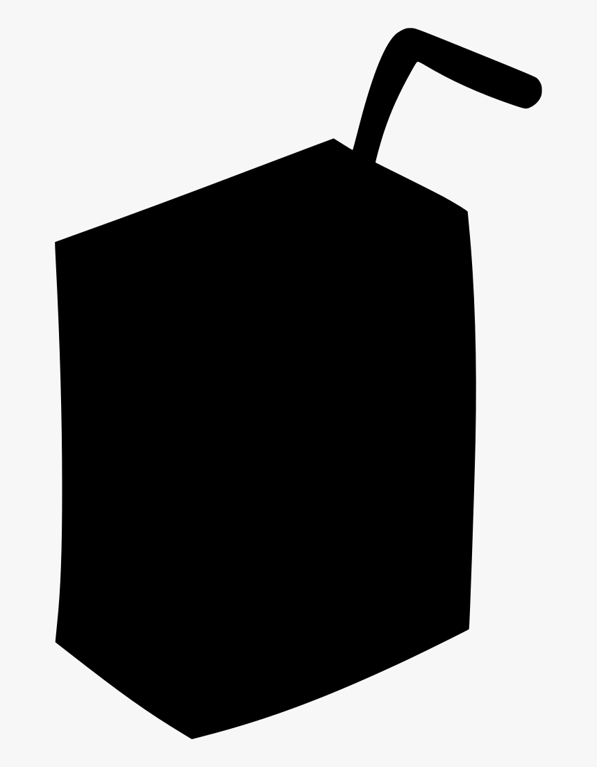 Svg Boxes Juice - Icono Jugo Caja Png, Transparent Png