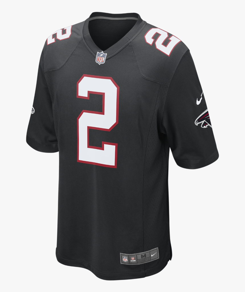 Black Falcons Jersey Ryan, HD Png Download