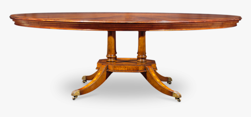 Flame Mahogany Round Dining Table - Outdoor Table, HD Png Download