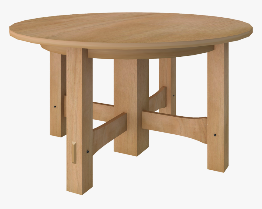 Stickley Round Table 023d View 
 Class Mw 100 Mh 100 - Coffee Table, HD Png Download