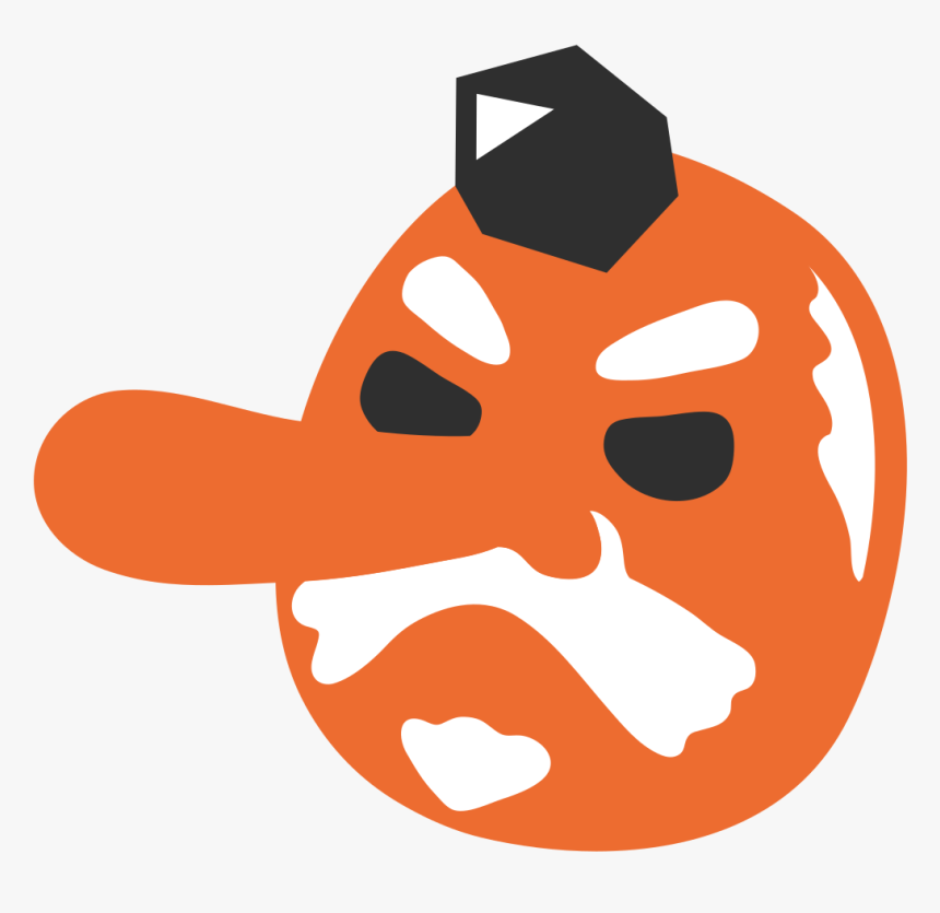 Goblin Emoji Oni Tengu Japan - Japanese Goblin Emoji, HD Png Download