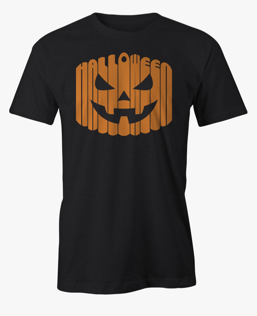 Halloween Pumpkin Face - Haunter T Shirt, HD Png Download
