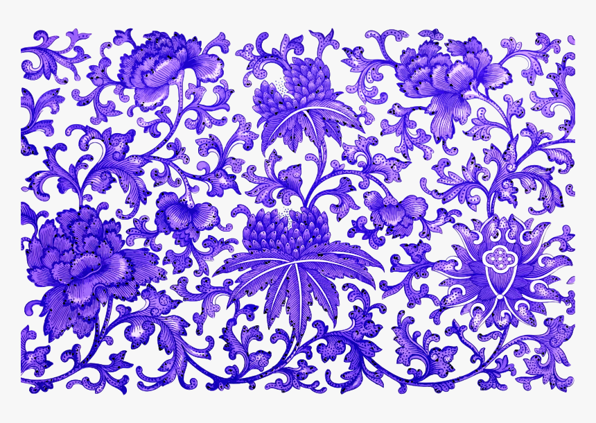 Floral Pattern 3 - Transparent Png Pattern Color, Png Download