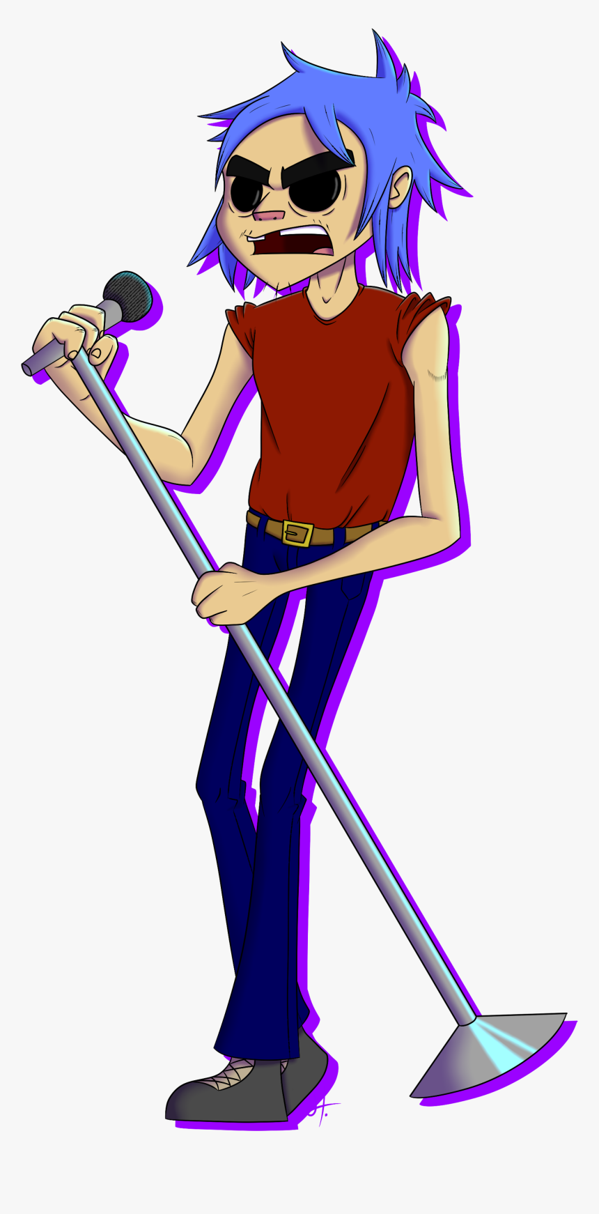 No Eyeballs - Cartoon, HD Png Download