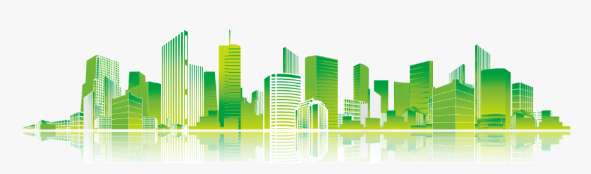 Drawn Cityscape Picsart - Skyline, HD Png Download