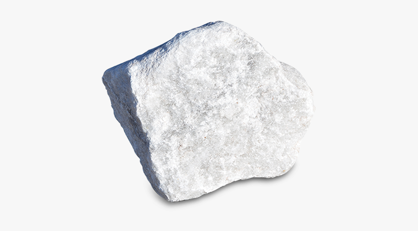 White Marble Boulder - Mineral, HD Png Download