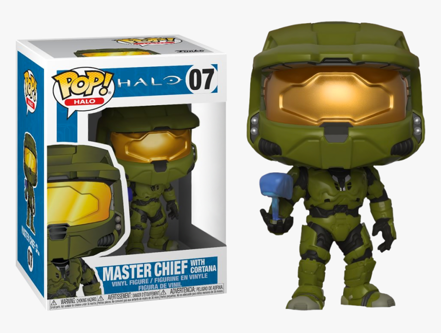 Funko Pop Master Chief With Cortana, HD Png Download