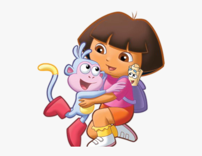 Dora The Explorer With Boots Dora And Boots Hug, HD Png Download