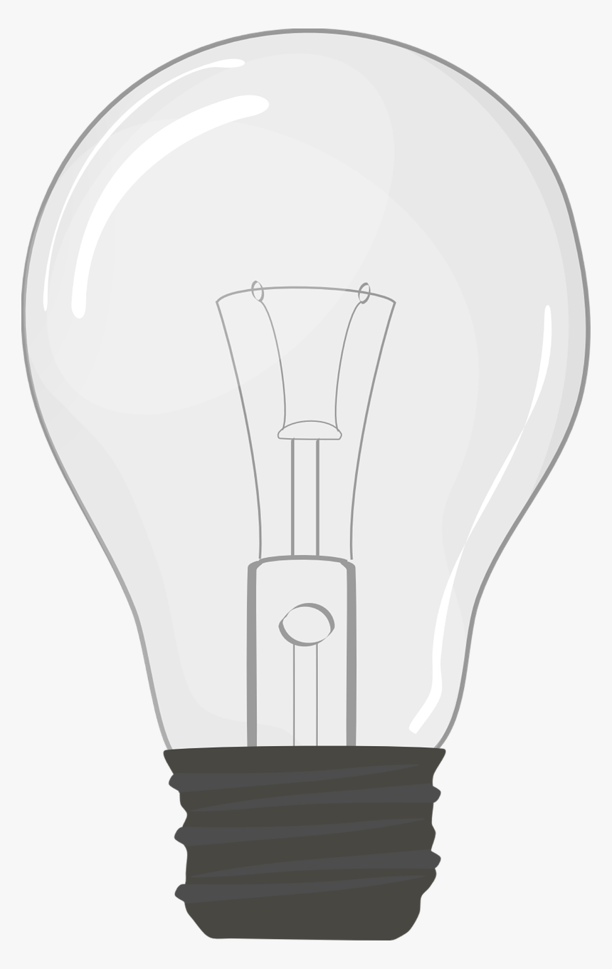 Incandescent Light Bulb, HD Png Download