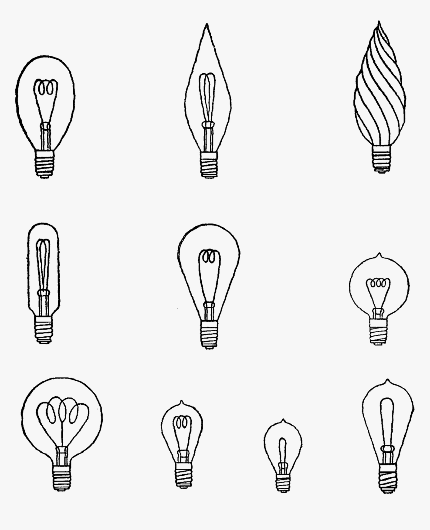 Light Bulb Printable, HD Png Download