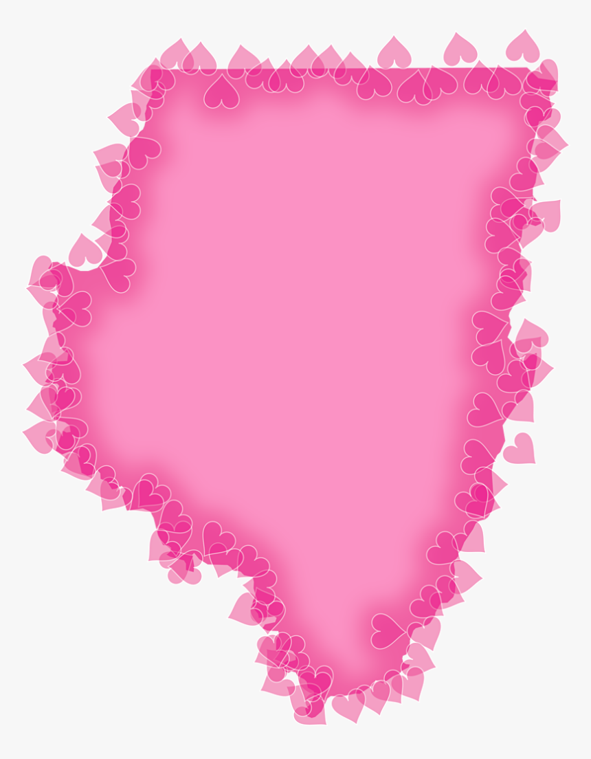 Pink Hearts Png, Transparent Png