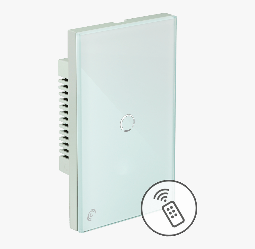 Rf & Touch Light Switch 1 Gang White Us Series - Sketch Pad, HD Png Download