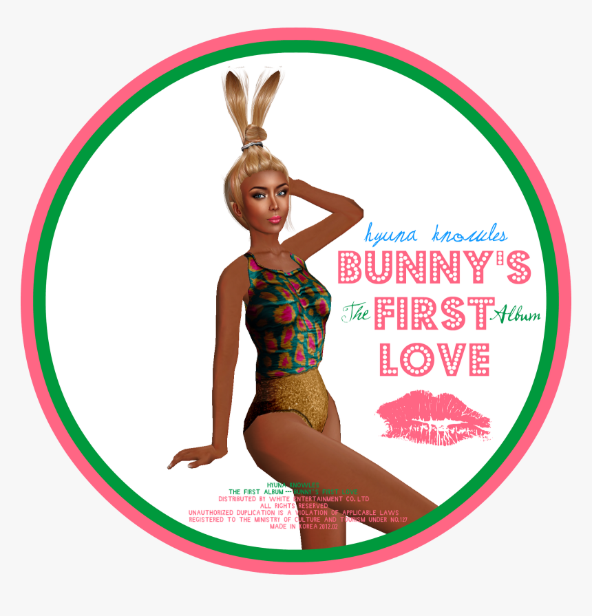 Hyuna Knowles Releases Debut Album, Bunny S First Love - Cartoon, HD Png Download