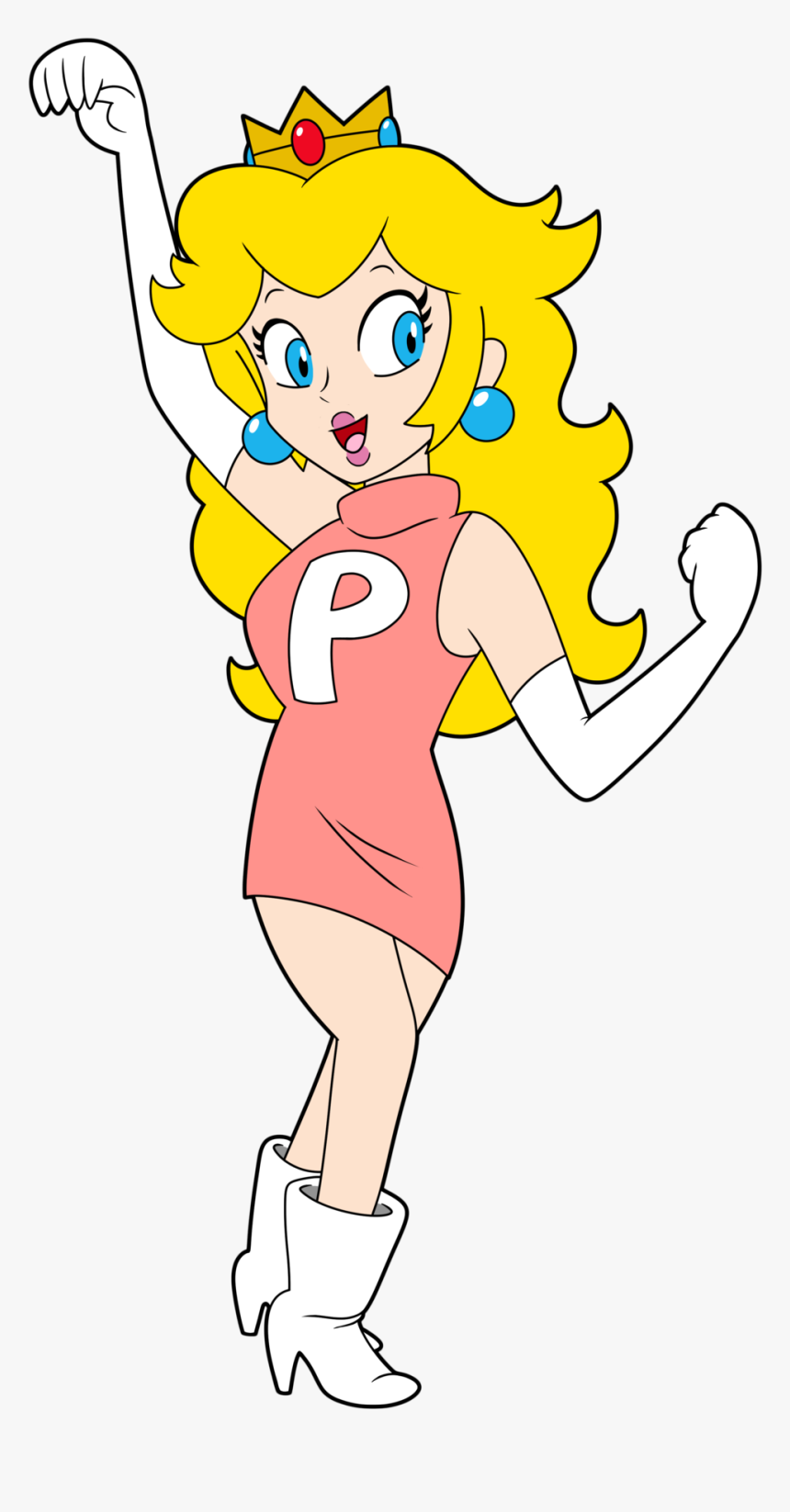 Peach From The Super Mario Compact Disco - Paul Blart: Mall Cop, HD Png Download