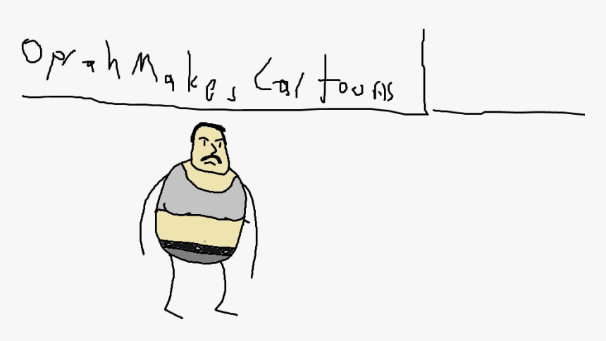 Oprah Makes Cartoons Wiki - Cartoon, HD Png Download