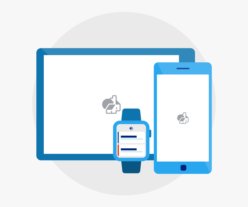 Image Of A Tablet, Watch And Phone - Nationwide Building Society Icons, HD Png Download