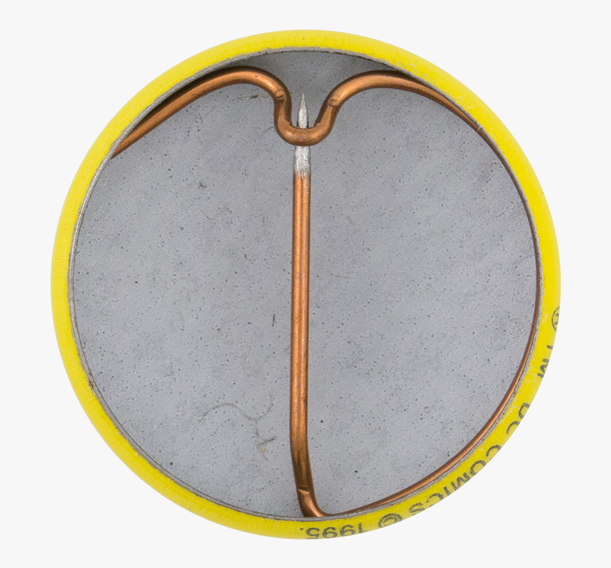 Wonder Woman Symbol Button Back Entertainment Button - Wall Clock, HD Png Download