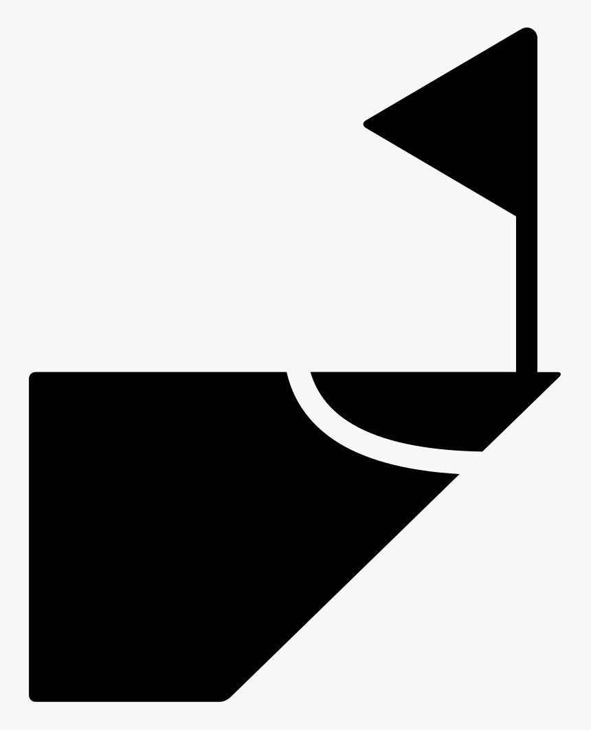 Soccer Field Corner With Flag - Soccer Flag Icon, HD Png Download