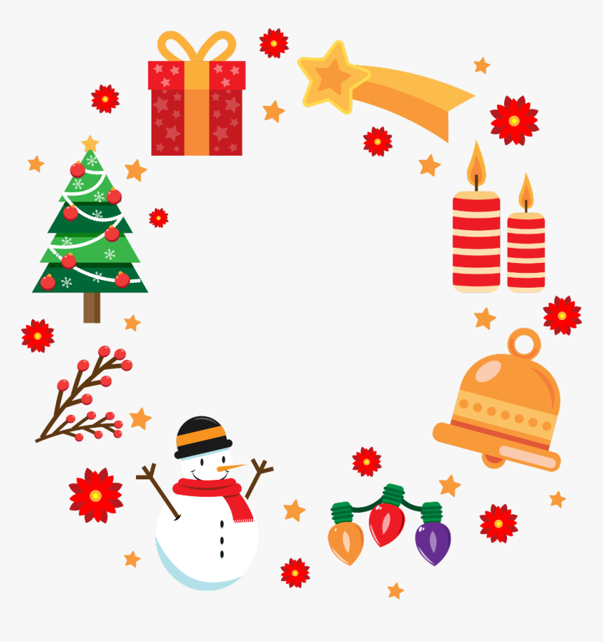 Transparent Christmas Gift Border Clipart - Natal Desenho Png, Png Download