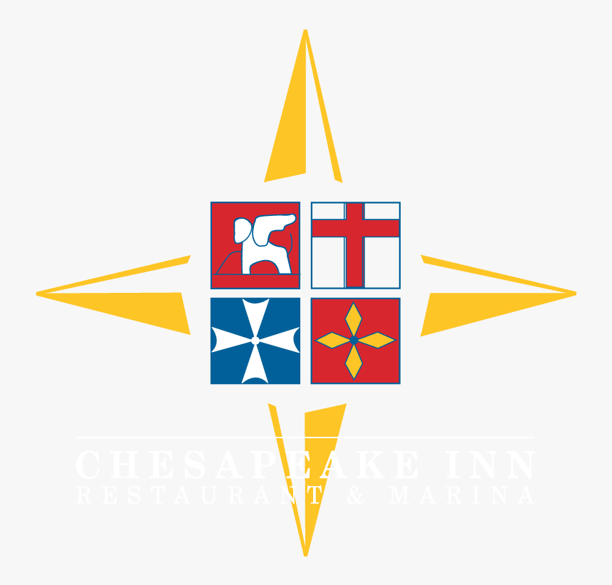 A Close Up Of A Logo - Chesapeake Inn Logo, HD Png Download