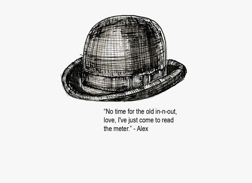 Drawings Of Bowler Hats, HD Png Download