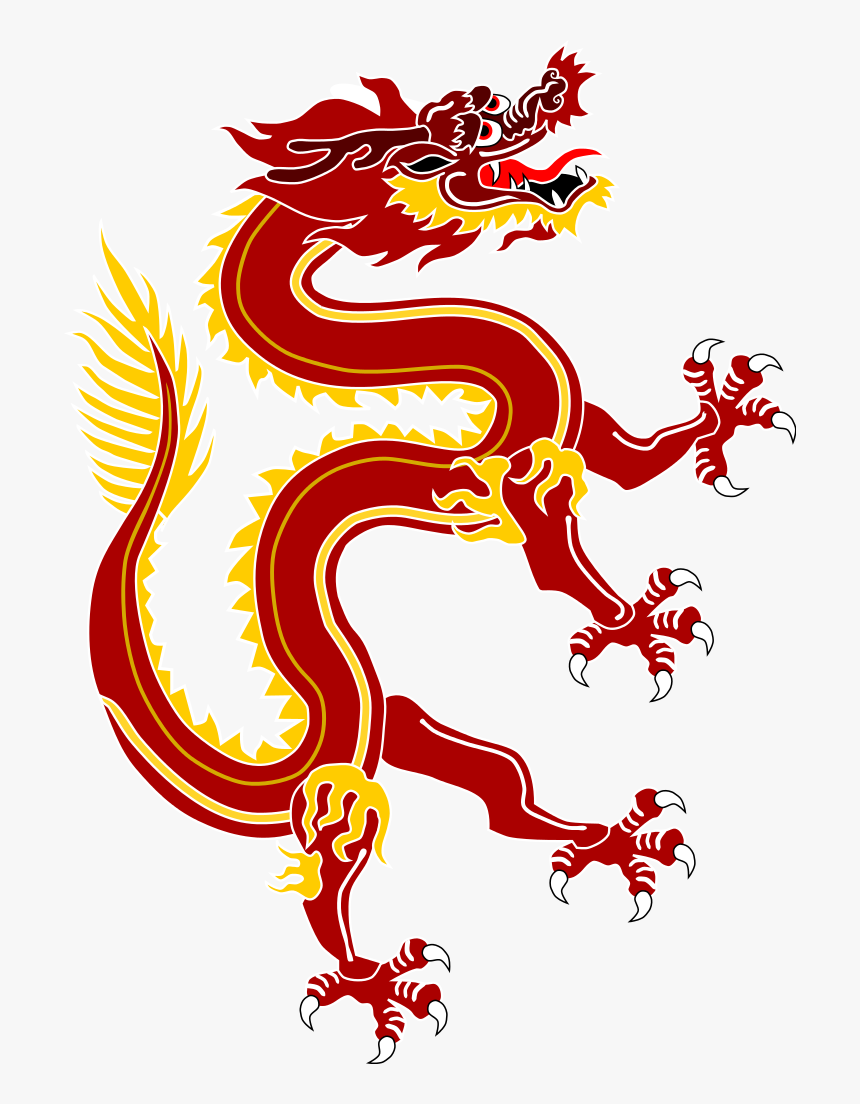 , Fire Dragon - Chinese Dragon Images Png, Transparent Png