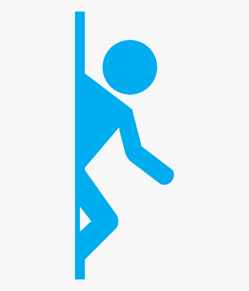 Website Gemaakt Door Mike - Man Portal 2 Logo, HD Png Download