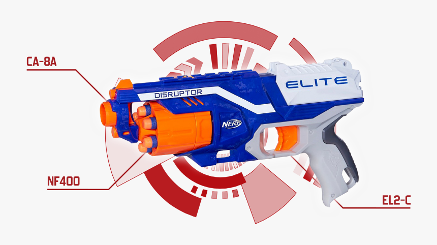 Nerf Blaster - Kit Nerf 2 Jogadores, HD Png Download